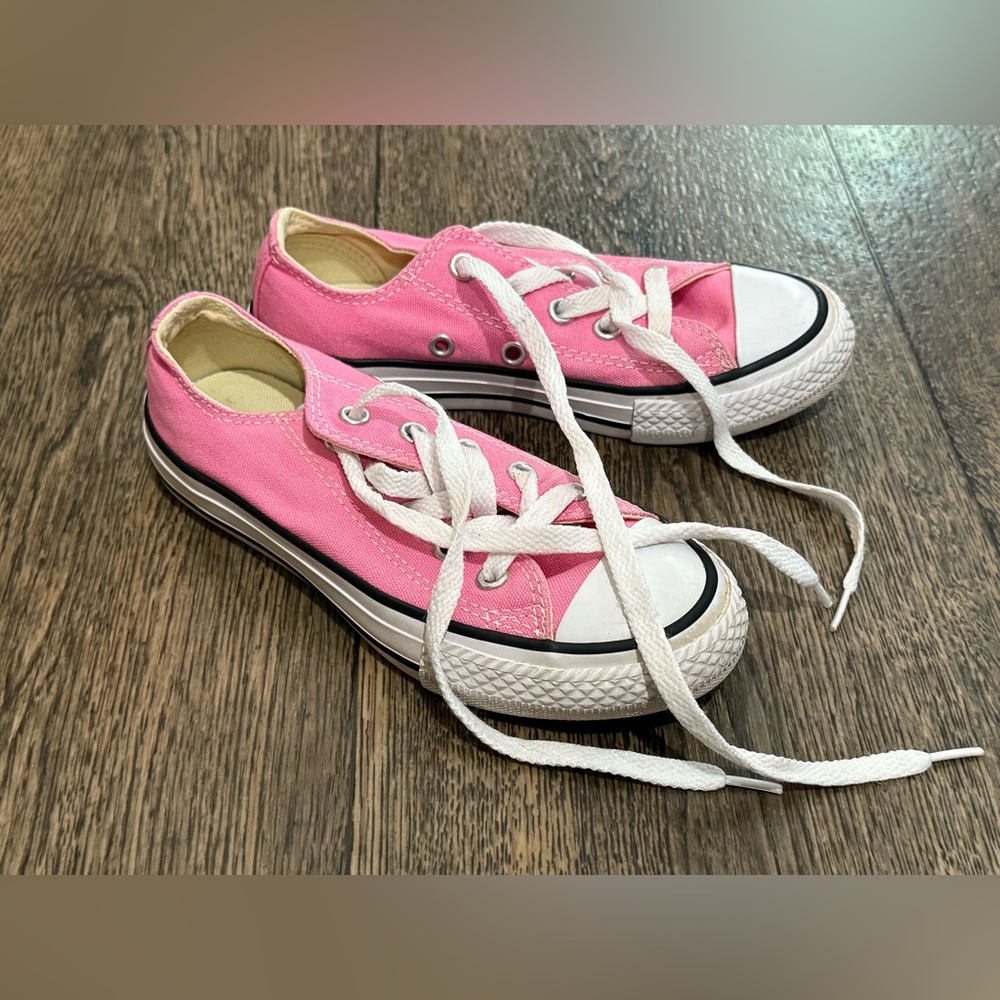 Converse Kids Sneakers in Pink and White